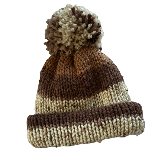 Winter Hat by “Anxiety” - Stripes