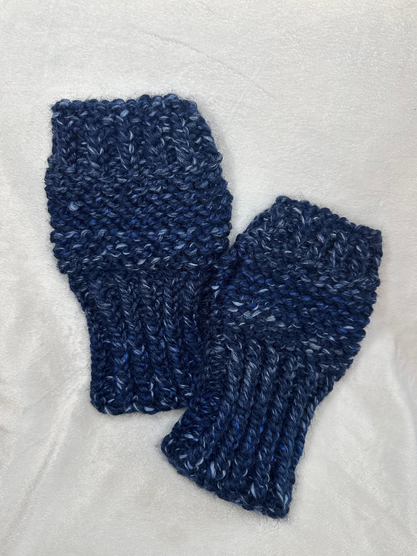 Fingerless Mittens by ADHD