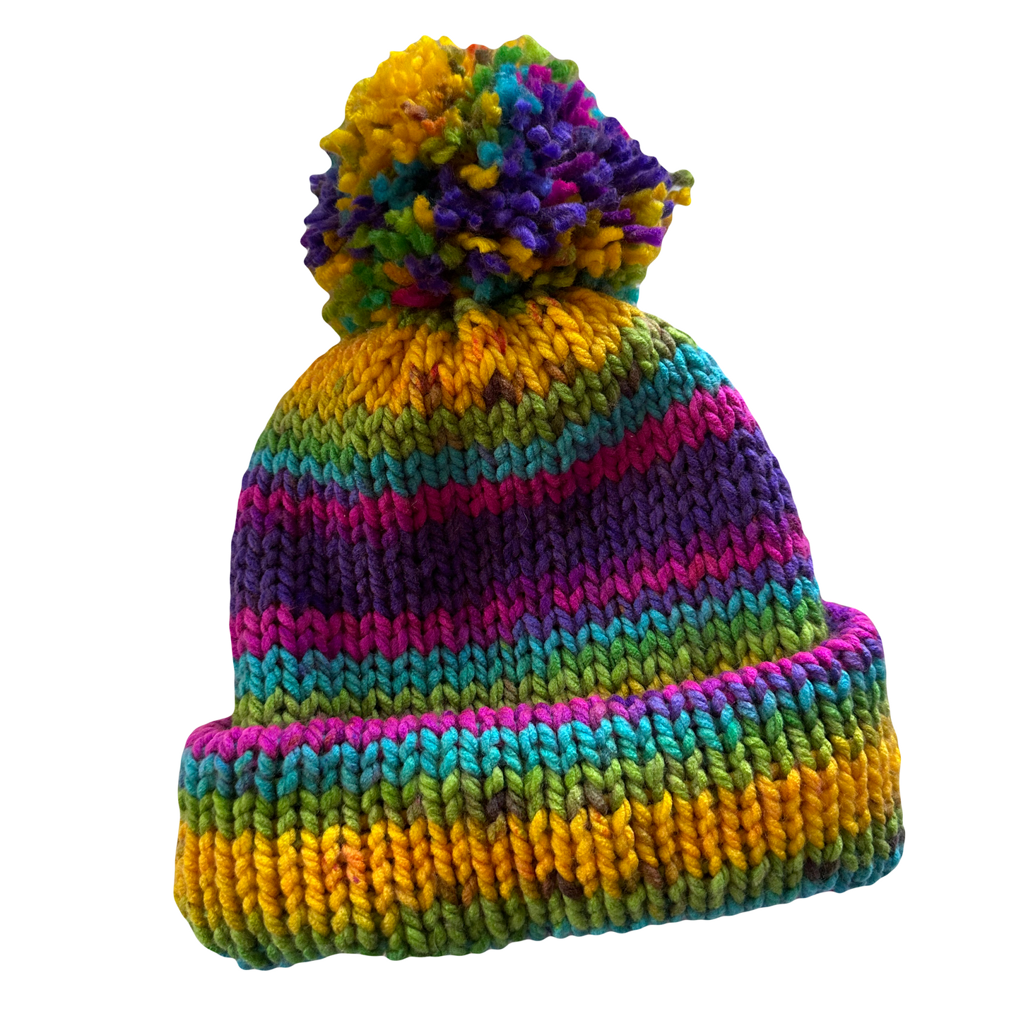 Winter Hat by “Anxiety” - Stripes