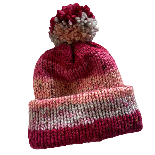 Winter Hat by “Anxiety” - Stripes