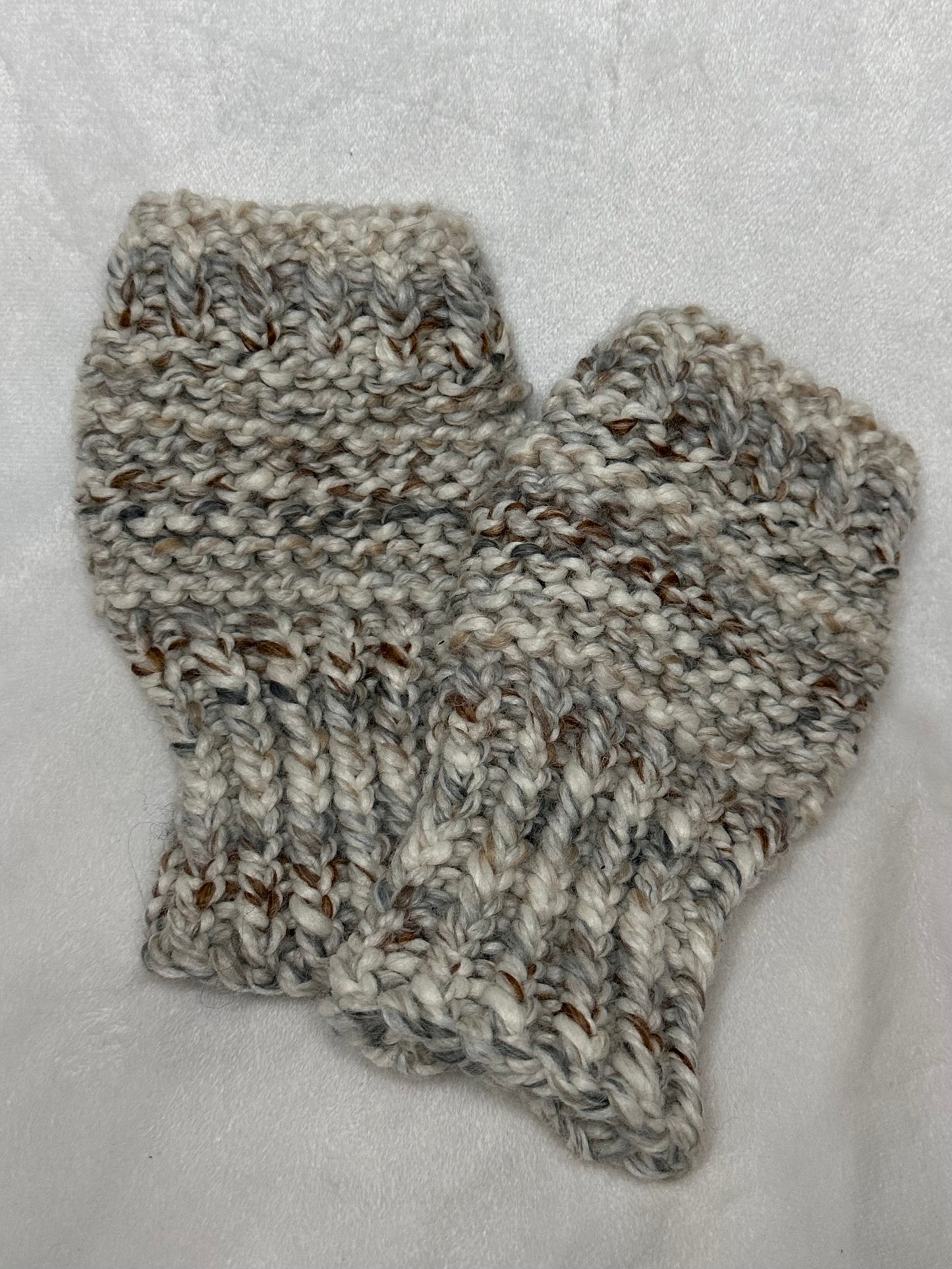 Fingerless Mittens by ADHD