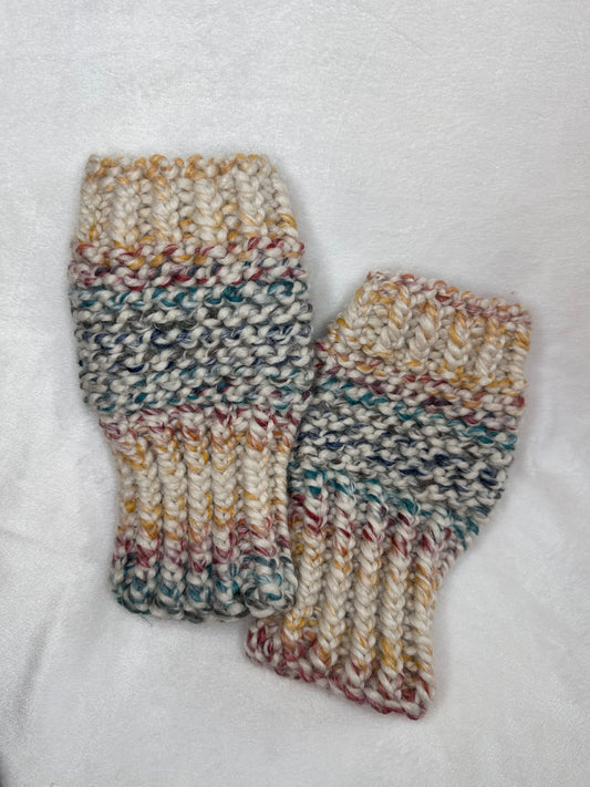 Fingerless Mittens by ADHD