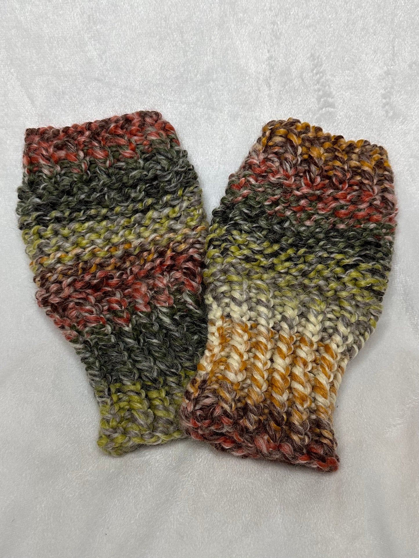 Fingerless Mittens by ADHD