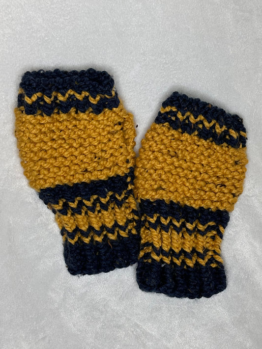 Fingerless Mittens by OCD