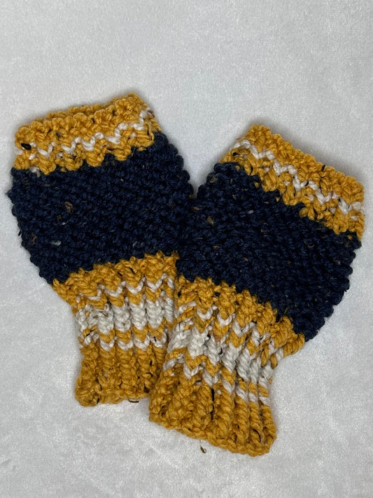 Fingerless Mittens by OCD