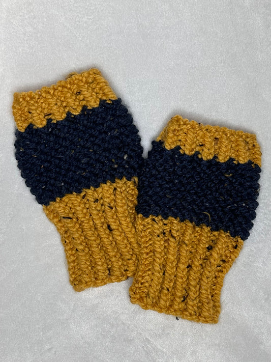 Fingerless Mittens by OCD