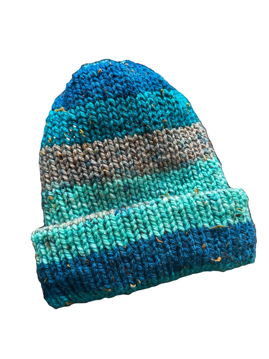 Winter Hat by “Anxiety” - Stripes