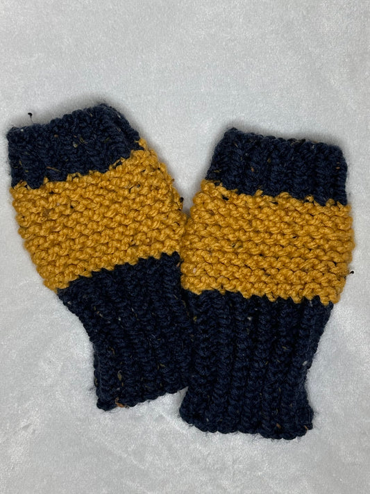 Fingerless Mittens by OCD