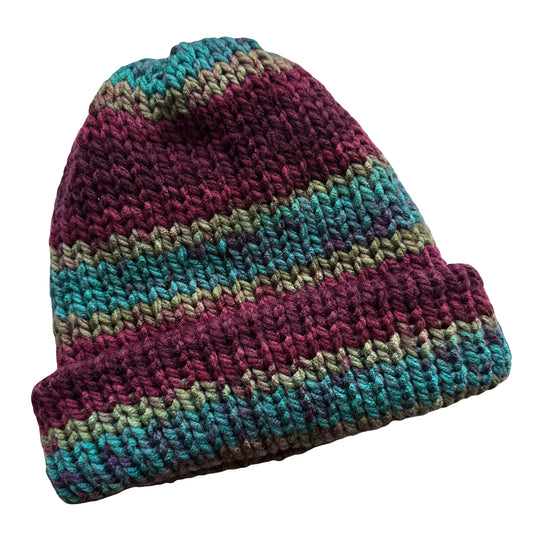 Winter Hat by “Anxiety” - Stripes